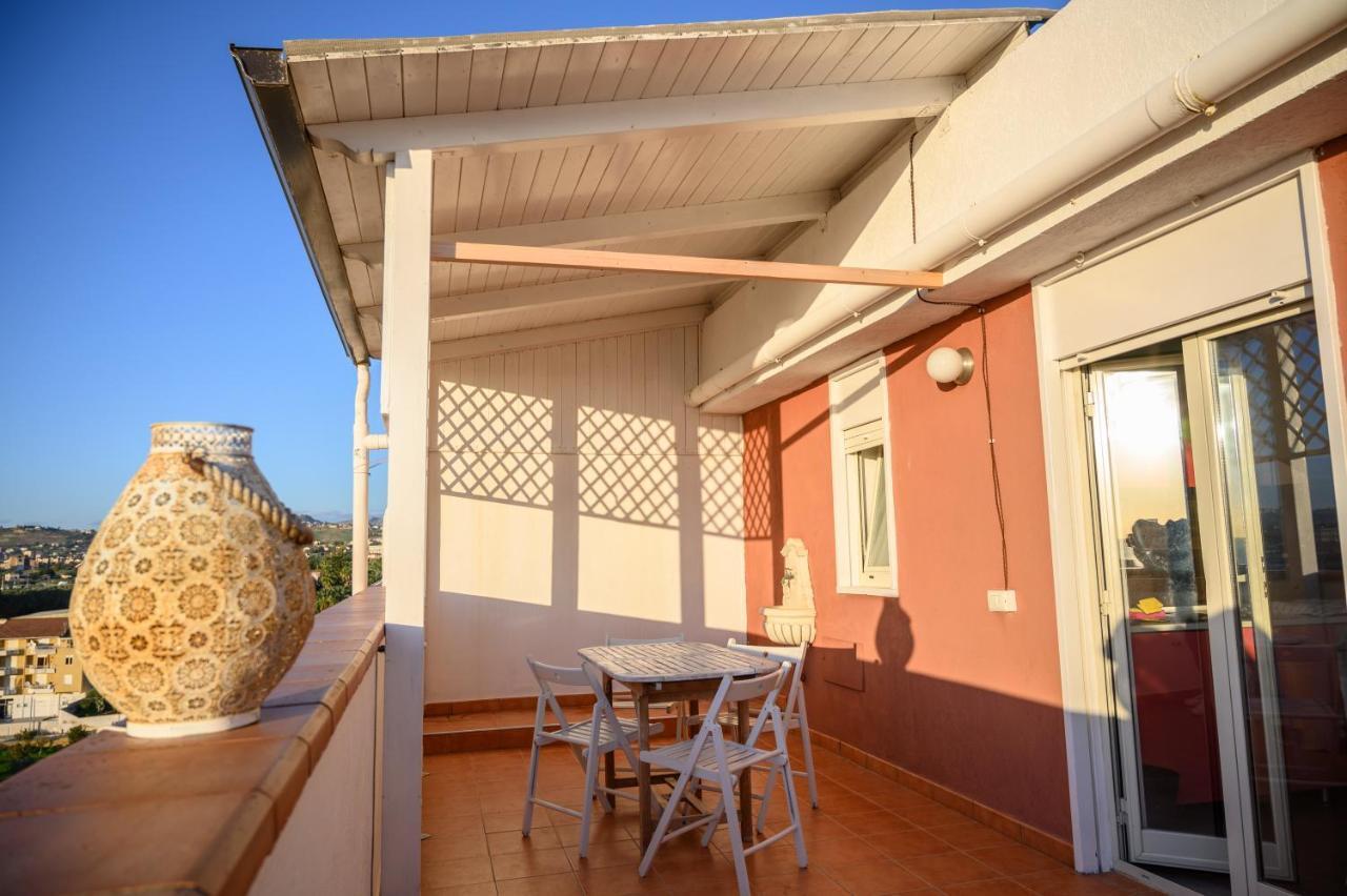 Attico Panoramico Agrigento Apartman Kültér fotó
